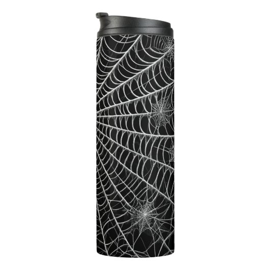 Bouteilles Isothermes Toiles d'araignées noires et blanches Spider Web H (Tourné sur la droite)