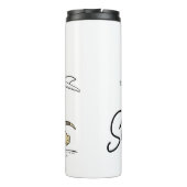 Bouteilles Isothermes Tom & Jerry "Il est temps de surfer" (Dos)