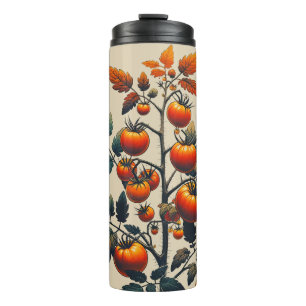 Bouteilles Isothermes Tomate Plante I Love Tomatoes Art