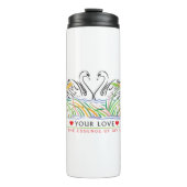 Bouteilles Isothermes Ton amour est l'essence (Devant)