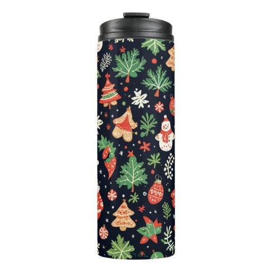 Bouteilles Isothermes Tonneuse de Noël (Devant)