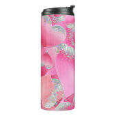 BOUTEILLES ISOTHERMES TONS DE COEURS ROSE & PEACH IRRIDESCENTES (Tourné sur la gauche)