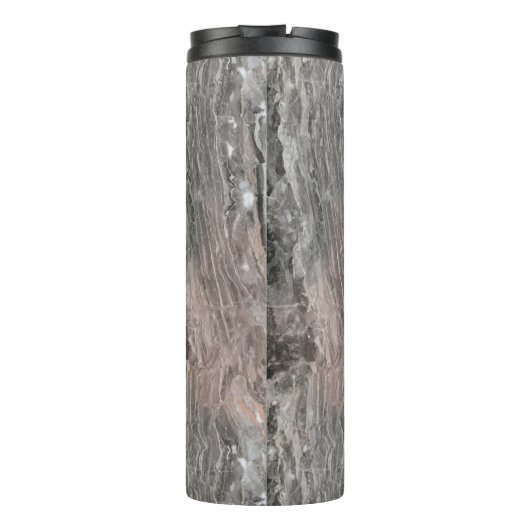 Bouteilles Isothermes Tons Gris Pierre de marbre (Dos)