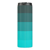 Bouteilles Isothermes Tons Turquoise (Dos)