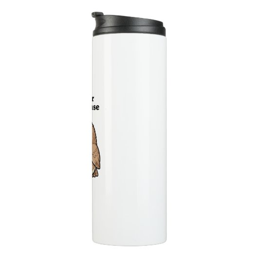 Bouteilles Isothermes "Too Wise For This Nonsense" Wise Owl Design (Tourné sur la droite)