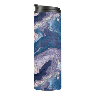 Bouteilles Isothermes Topographie bleue et violette Paruline thermique