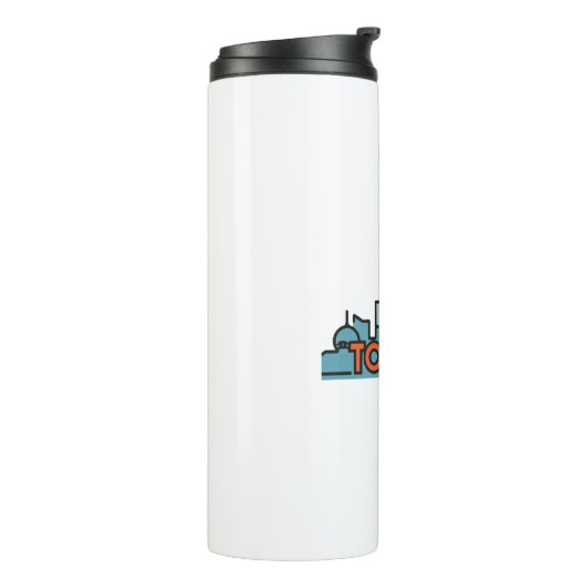 Bouteilles Isothermes Toronto Canada Skyline (Tourné sur la gauche)