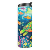 Bouteilles Isothermes Tortue à peinture (Tourné sur la gauche)