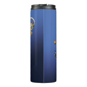 Bouteilles Isothermes Tortue de mer bleu vert (Dos)
