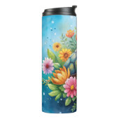 Bouteilles Isothermes Tortue florale (Tourné sur la gauche)