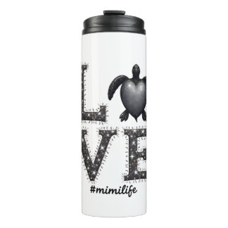 Bouteilles Isothermes Tortue grand-mère - Love Mimi Life Tortue de mer,