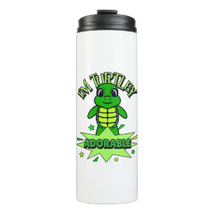 Bouteilles Isothermes Tortue Mignonne Citation Drôle Totalement Adorable
