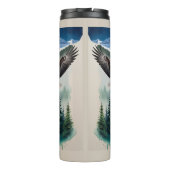 Bouteilles Isothermes Totem haïda et aigle chauve (Dos)