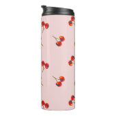 Bouteilles Isothermes Touche de peinture rouge cerise (Tourné sur la droite)