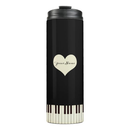 Bouteilles Isothermes Touches de piano  (Devant)