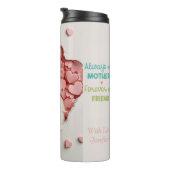 Bouteilles Isothermes Toujours ma mère - Chien maman & bébé coutume (Tourné sur la droite)