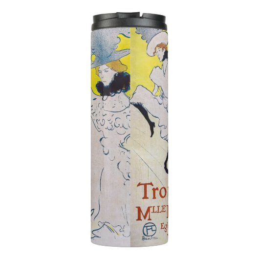 Bouteilles Isothermes Toulouse-Lautrec - Troupe de Mlle Eglantine (Dos)