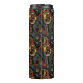 Bouteilles Isothermes tourbillon coloré abstrait (Dos)