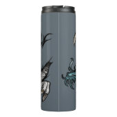 Bouteilles Isothermes Tourner du dragon (Dos)