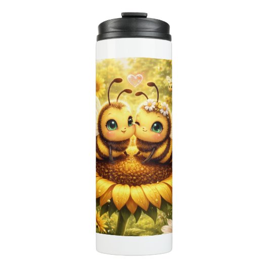 Bouteilles Isothermes Tournesol BEE Mine (Devant)