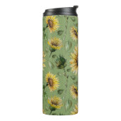 Bouteilles Isothermes Tournesols automne (Tourné sur la gauche)