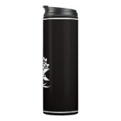 Bouteilles Isothermes Tout ira bien" Motivational Graphic Tee (Tourné sur la droite)