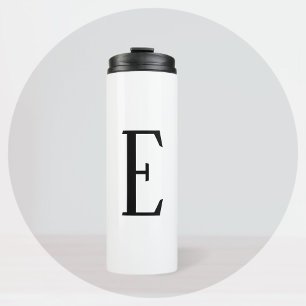 Bouteilles Isothermes Toute lettre Noir & Blanc ou Couleurs DIY