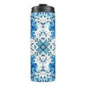 Bouteilles Isothermes Tracery motif apaisant sans faille. Design Mehendi (Devant)