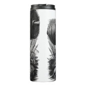 Bouteilles Isothermes Train comme un guerrier (Dos)