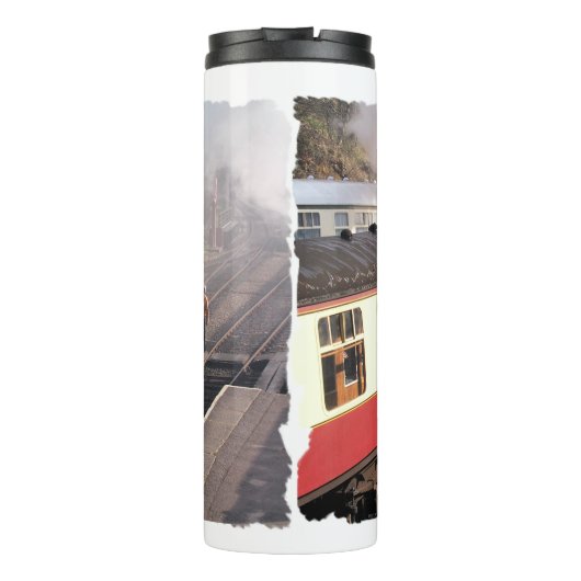 BOUTEILLES ISOTHERMES TRAINS À VAPEUR (Dos)