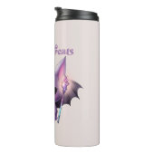 Bouteilles Isothermes Traitements magiques avec Bats mignons (Tourné sur la droite)