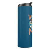 Bouteilles Isothermes Travailler moins de Surf plus (Tourné sur la gauche)