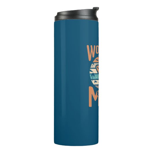 Bouteilles Isothermes Travailler moins de Surf plus (Tourné sur la gauche)