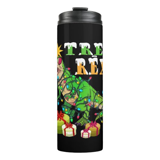 Bouteilles Isothermes Tree Rex Noël T-rex garçons (Devant)