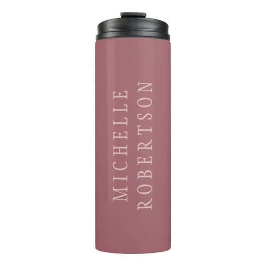 Bouteilles Isothermes Trend Rose Dust Gold Creative Unique Classique (Devant)