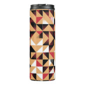 Bouteilles Isothermes Triangle Abstrait, Beauté Rétro Élégante. (Dos)