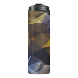 Bouteilles Isothermes Triangle brillant vintage, texture diamant.