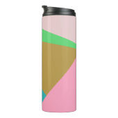 Bouteilles Isothermes Triangles de blocs de couleurs de géométrie Abstra (Tourné sur la droite)