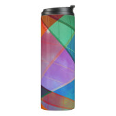 Bouteilles Isothermes Triangles modernes, colorés, trapézoïdes forme l'a (Tourné sur la gauche)