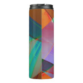 Bouteilles Isothermes Triangles modernes, colorés, trapézoïdes forme l'a (Dos)