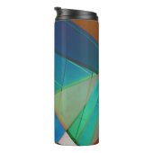 Bouteilles Isothermes Triangles modernes, colorés, trapézoïdes forme l'a (Tourné sur la droite)