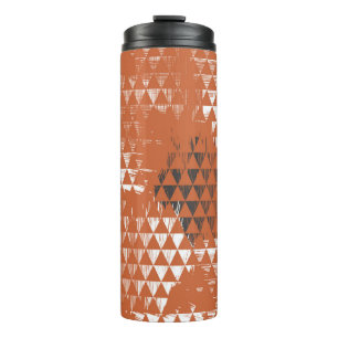 Bouteilles Isothermes Triangles sans joint : Arrière - plan orange
