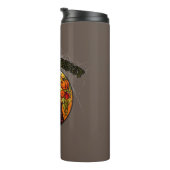 Bouteilles Isothermes Trick ou traitement ? Halloween, vitrail (Tourné sur la droite)