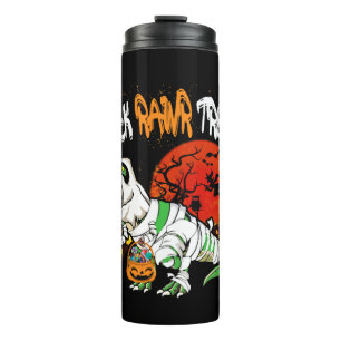 Bouteilles Isothermes Trick Rawr Treat Halloween Dinosaur T Rex Citrouil
