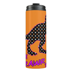 Bouteilles Isothermes Trick RAWR Treat! - Halloween Tyrannosaurus Rex