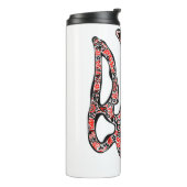 Bouteilles Isothermes Trident de l'emblème national ukrainien tryzub sty (Tourné sur la gauche)