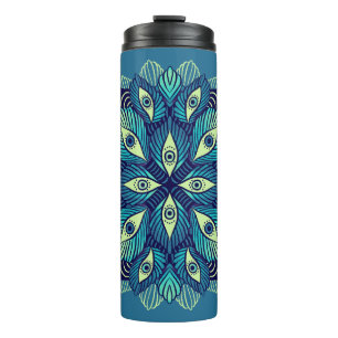 Bouteilles Isothermes Trippy Psychedelic Eyes Floral Surreal Art