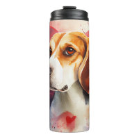 Triste Beagle oeil visage
