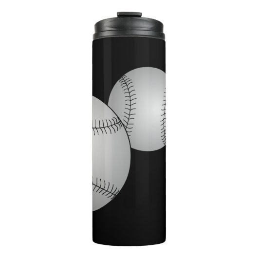 Bouteilles Isothermes Trois Baseballs (Devant)