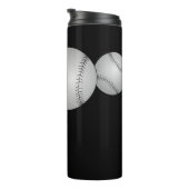 Bouteilles Isothermes Trois Baseballs (Tourné sur la droite)